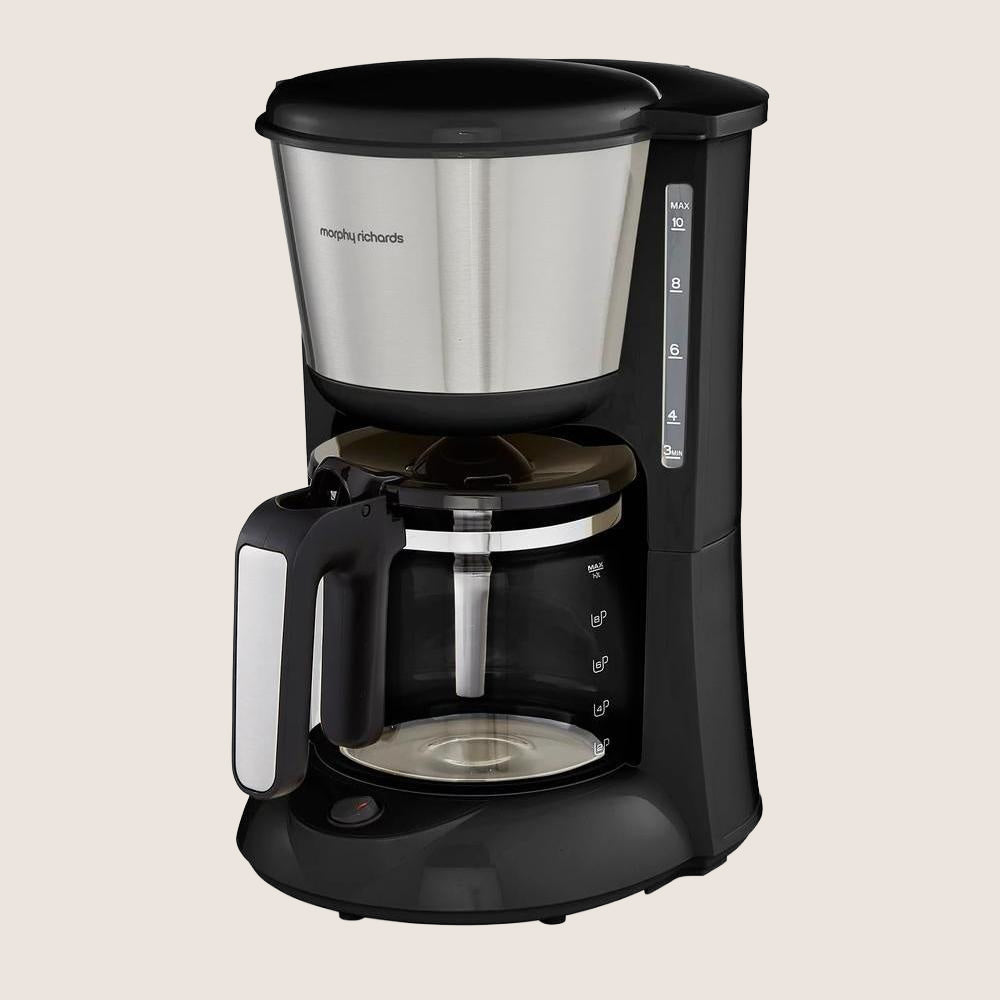MORPHY RICHARDS Equip 162501 Filter Coffee Machine Pour-Over Shower Head 10 Cups