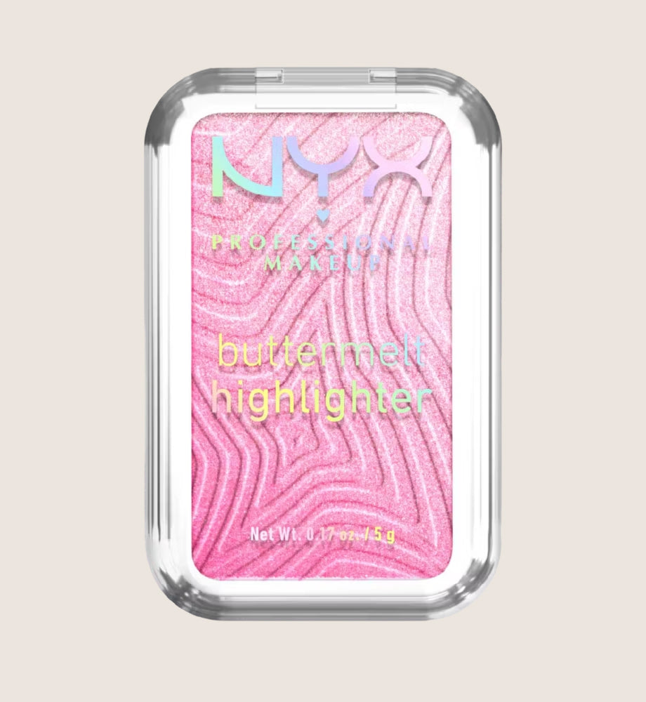 NYX Professional Makeup Buttermelt Highlighter, Powder Highlighter Vegan Formula