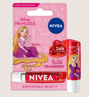 NIVEA Disney Princess Rapunzel Limited Edition Wild Cranberry Lip Balm 4.8g
