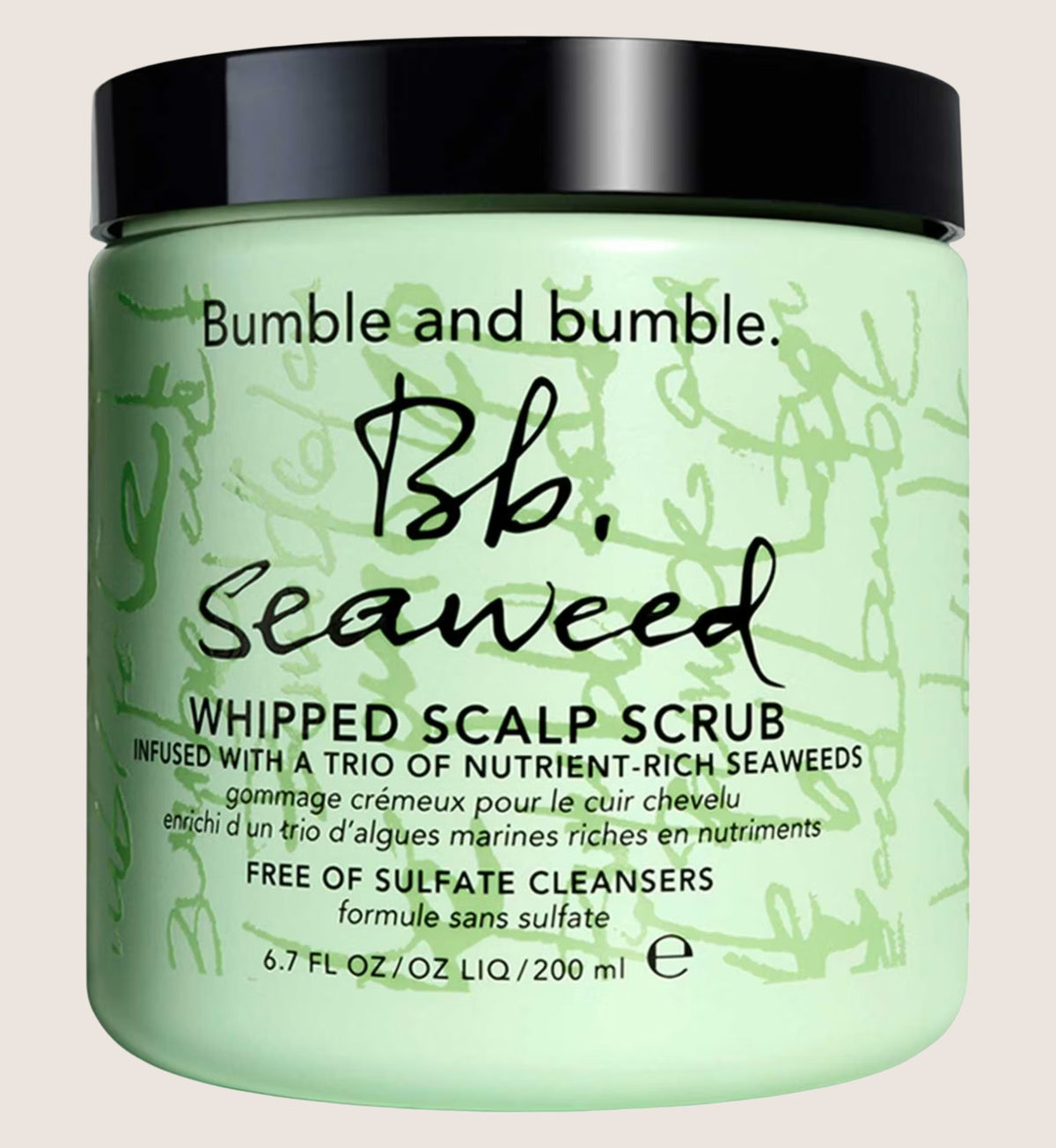 Bumble and bumble Seaweed Nourishing Whipped Scalp Scrub Dead Sea Salt 200ml