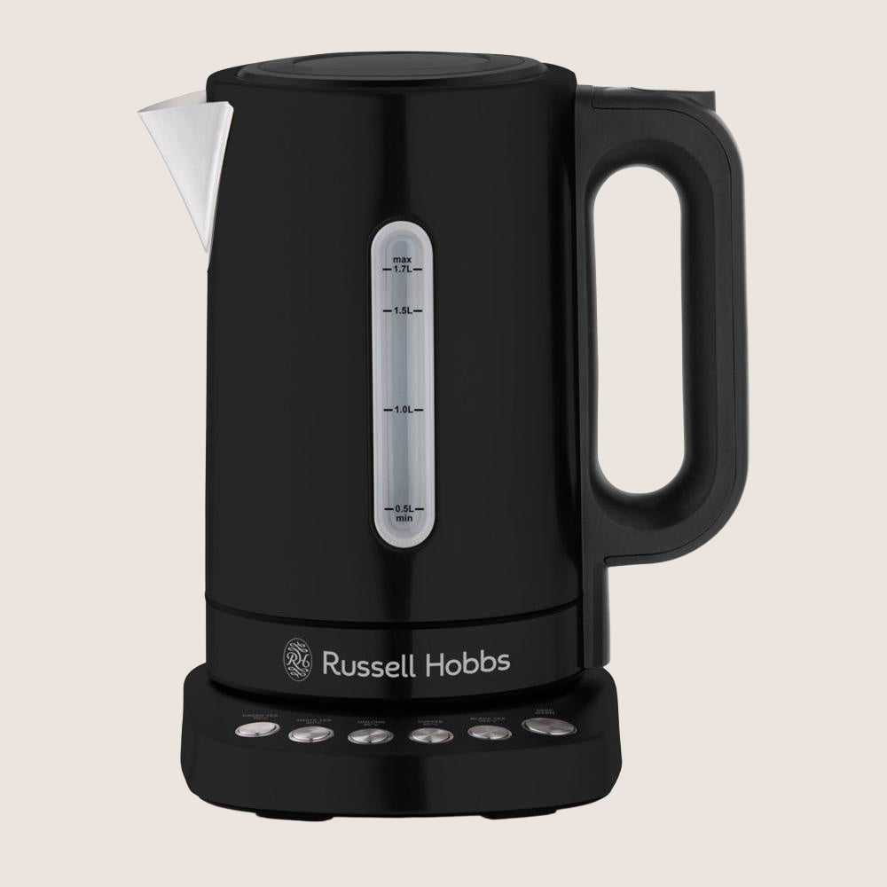 RUSSELL HOBBS Addison 27730 Jug Kettle with Metallic Accents 1.7L - Matte Black