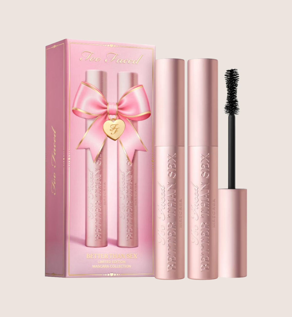 Too Faced Better Than Sex Volumizing Mascara Duo Beauty Gift Set For Her