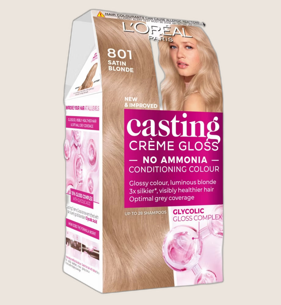 L'Oréal Paris Casting Crème Gloss 801 Satin Blonde