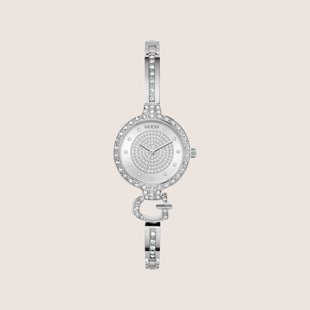 Guess Women's Giselle Watch Crystal-Set Silver Dial GW0929L1
