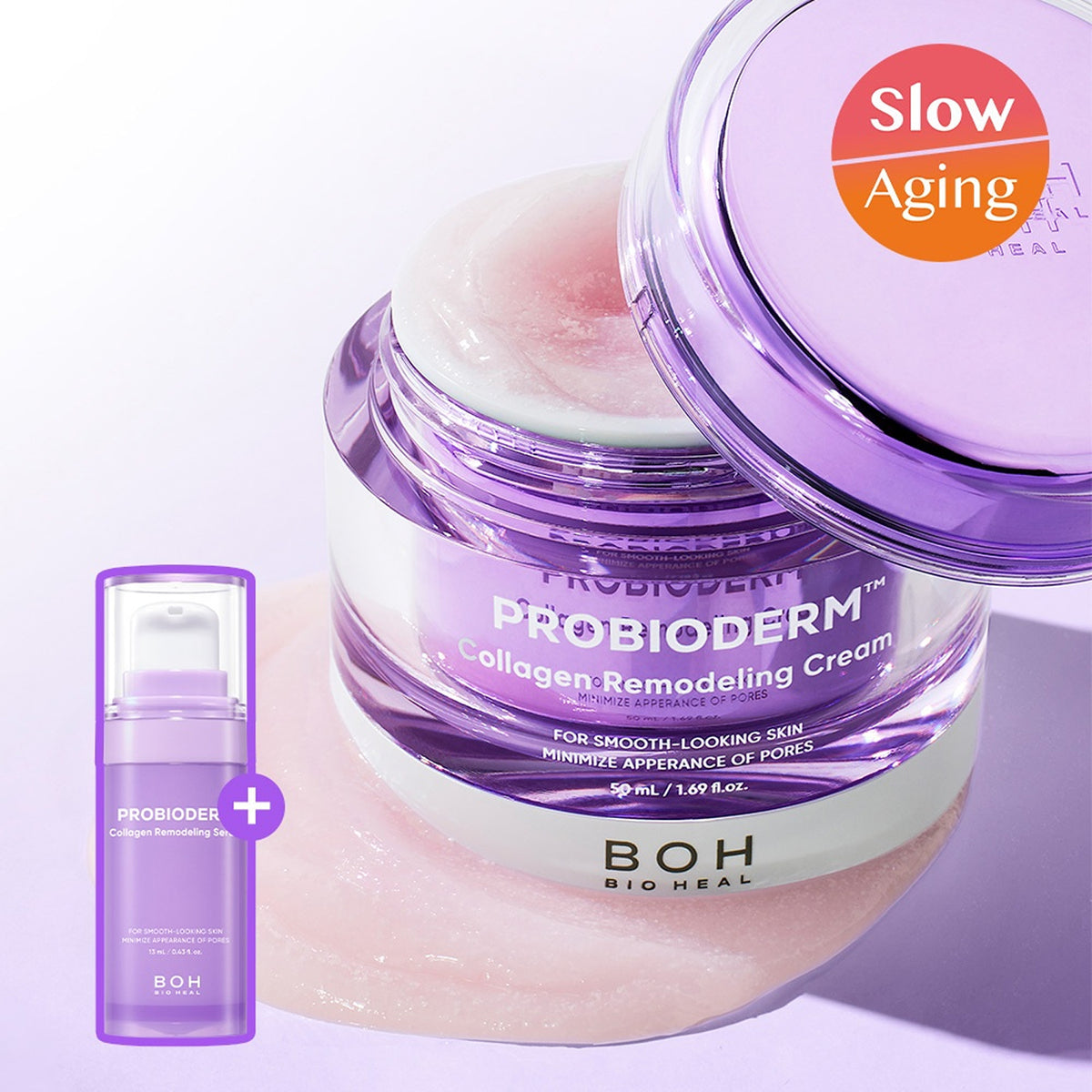 BIOHEAL BOH Probioderm Collagen Remodeling Cream 50mL (+Serum 13ml)