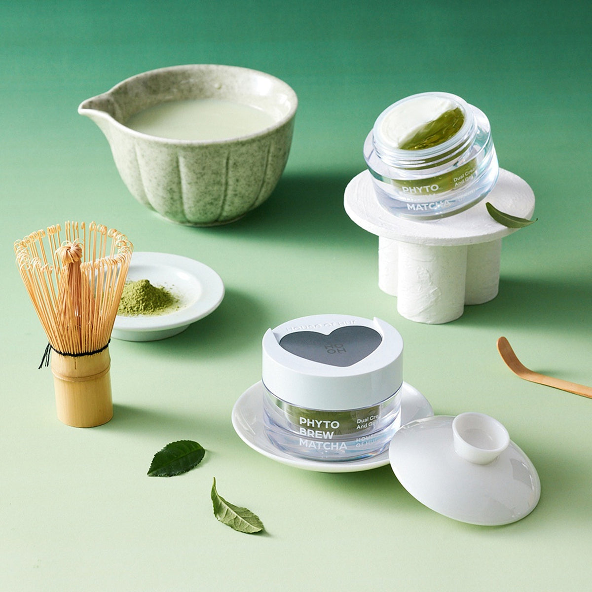 House of Hur Phyto Brew Matcha Dual Cream And Gel 50ml