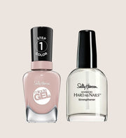 Sally Hansen Hard As Nails & Miracle Gel Shock & Mauve