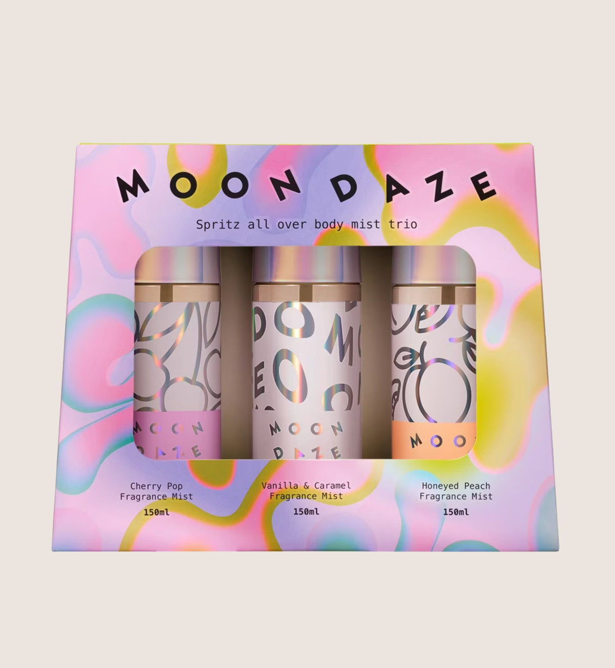 Moon Daze Spritz All Over Body Mist Trio Fragrance Gift Set For Her