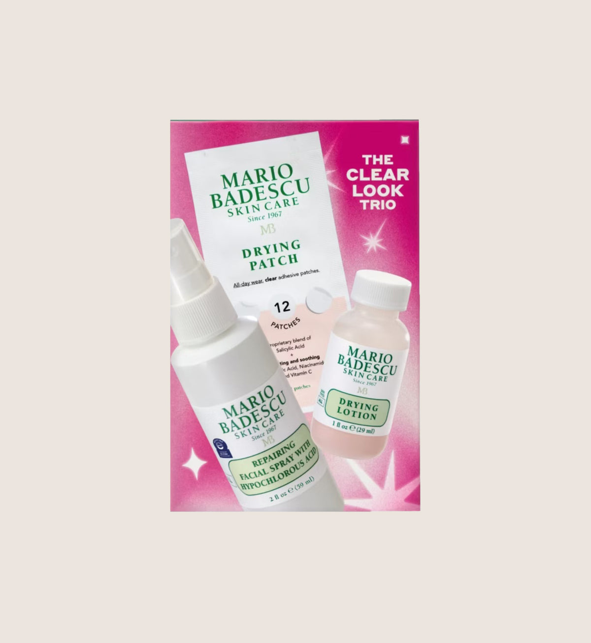 Mario Badescu In The Clear Skincare Gift Set For Her
