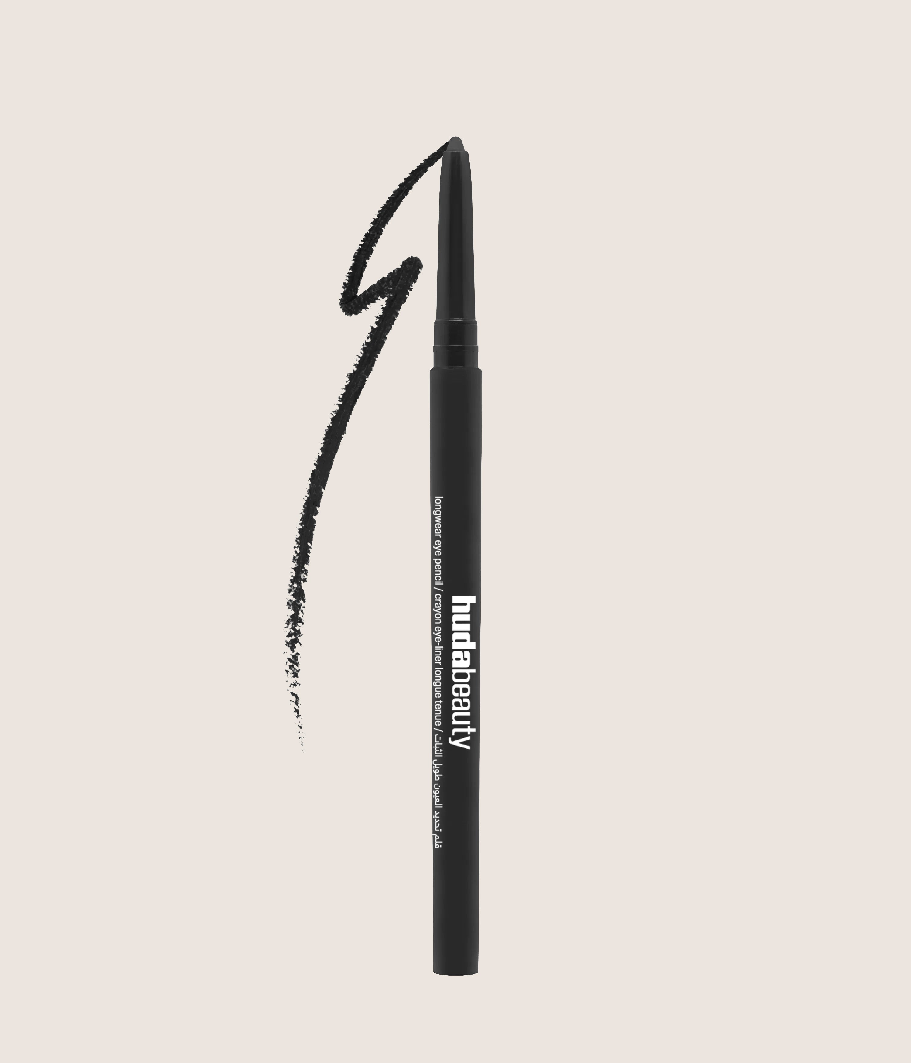 Huda Beauty Creamy Kohl Longwear Eye Pencil 24-Hour Smudge-Proof Waterproof Kohl Liner 0.35g