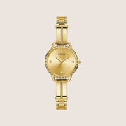 Guess Women's Bellini Watch Crystal-Set Gold Dial GW0022L2