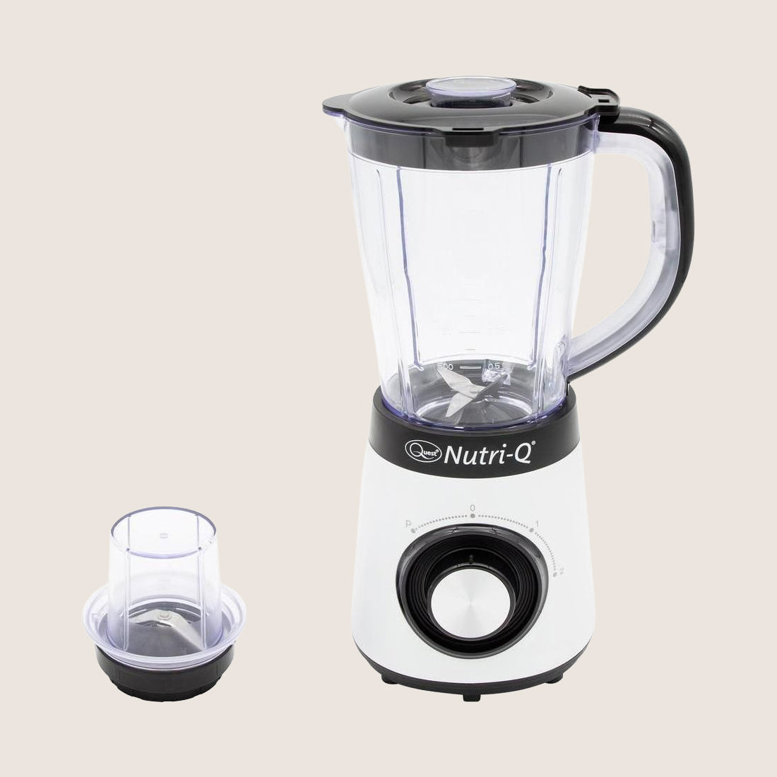 Nutri Q 34790 Jug Blender 500W 1.5L 2-Speed - White