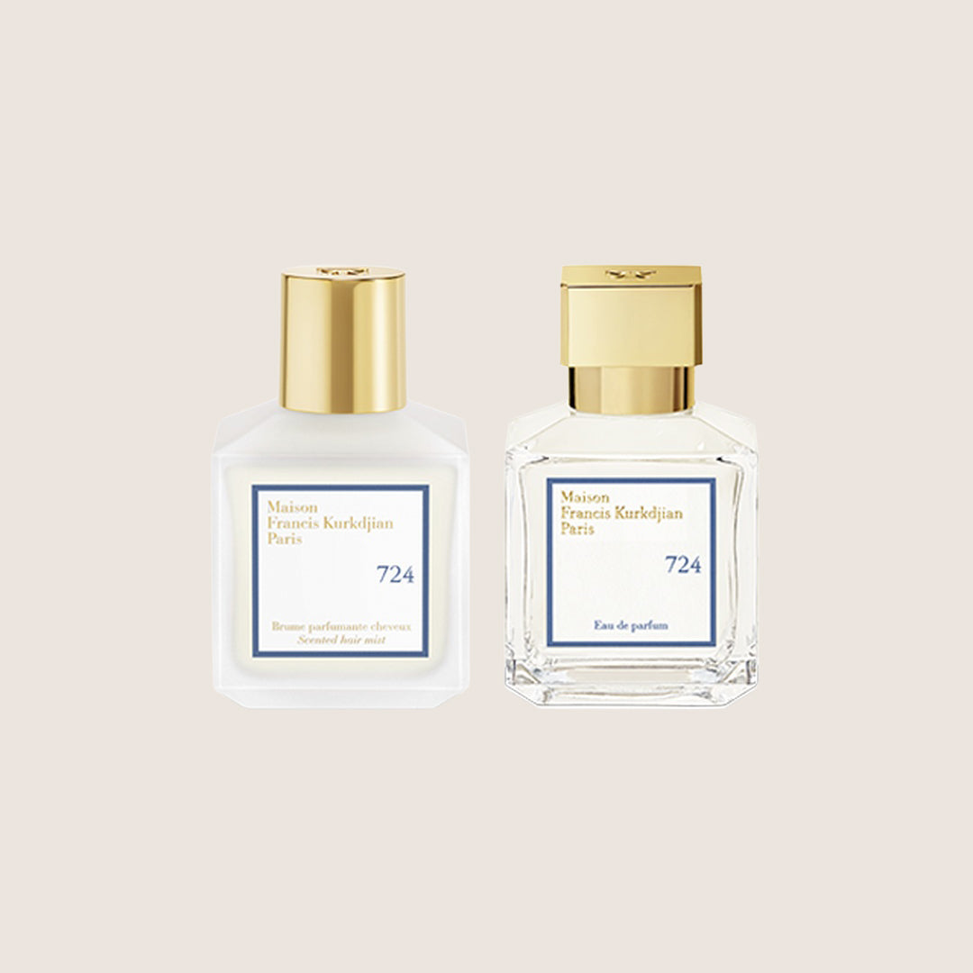 Maison Francis Kurkdjian Unisex 724 Scented Hair Mist and Eau de Parfum Jasmine Floral Duo Set