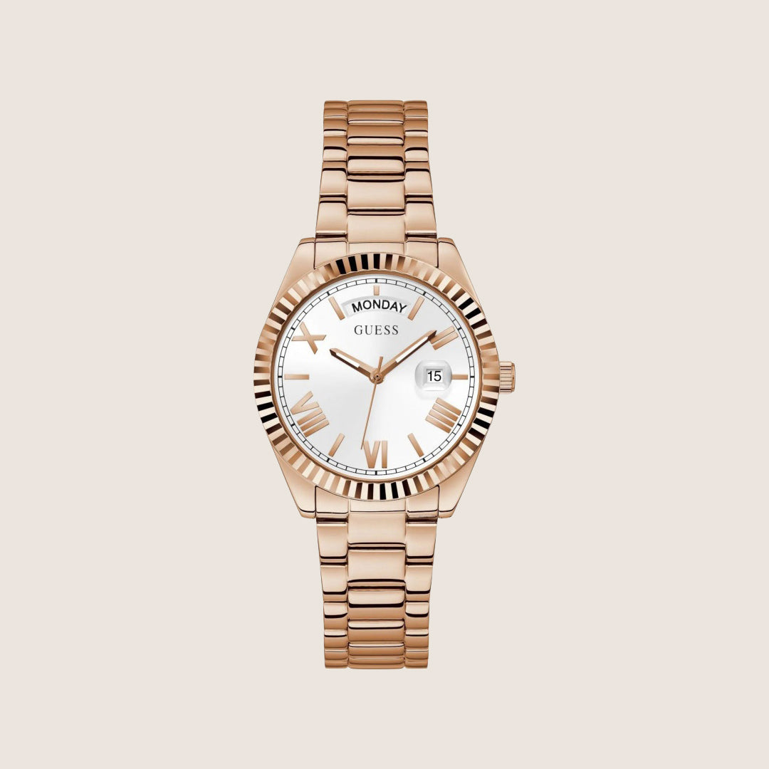 Guess Women's Luna Watch White Dial GW0308L3