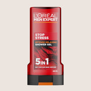 L'Oréal Men Expert Stress Resist Shower Gel Vine Extract Calming Wash 400ml
