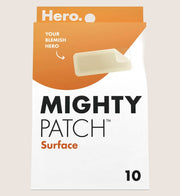 Hero Mighty Patch Surface XL Body Acne Patches Hydrocolloid 10 Count