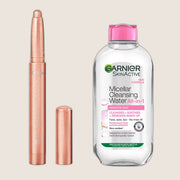 L'Oréal Paris Paradise Le Shadow Stick Twinkling Rose & Garnier Micellar Water Duo Bundle 200ml