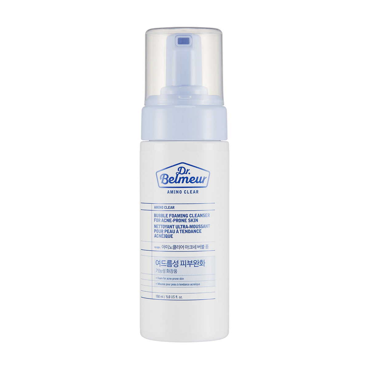 Dr.Belmeur Amino Clear Bubble Foaming Cleanser For Acne-Prone Skin 150mL