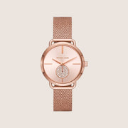Michael Kors Women's Portia Rose Gold Dial Watch MK3845