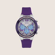 Guess Women's Silver Dial Watch Silver Dial W0772L5