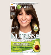Garnier Nutrisse Ultra Crème Dye, Vegan, 5 Mocha Brown Vegan Formula