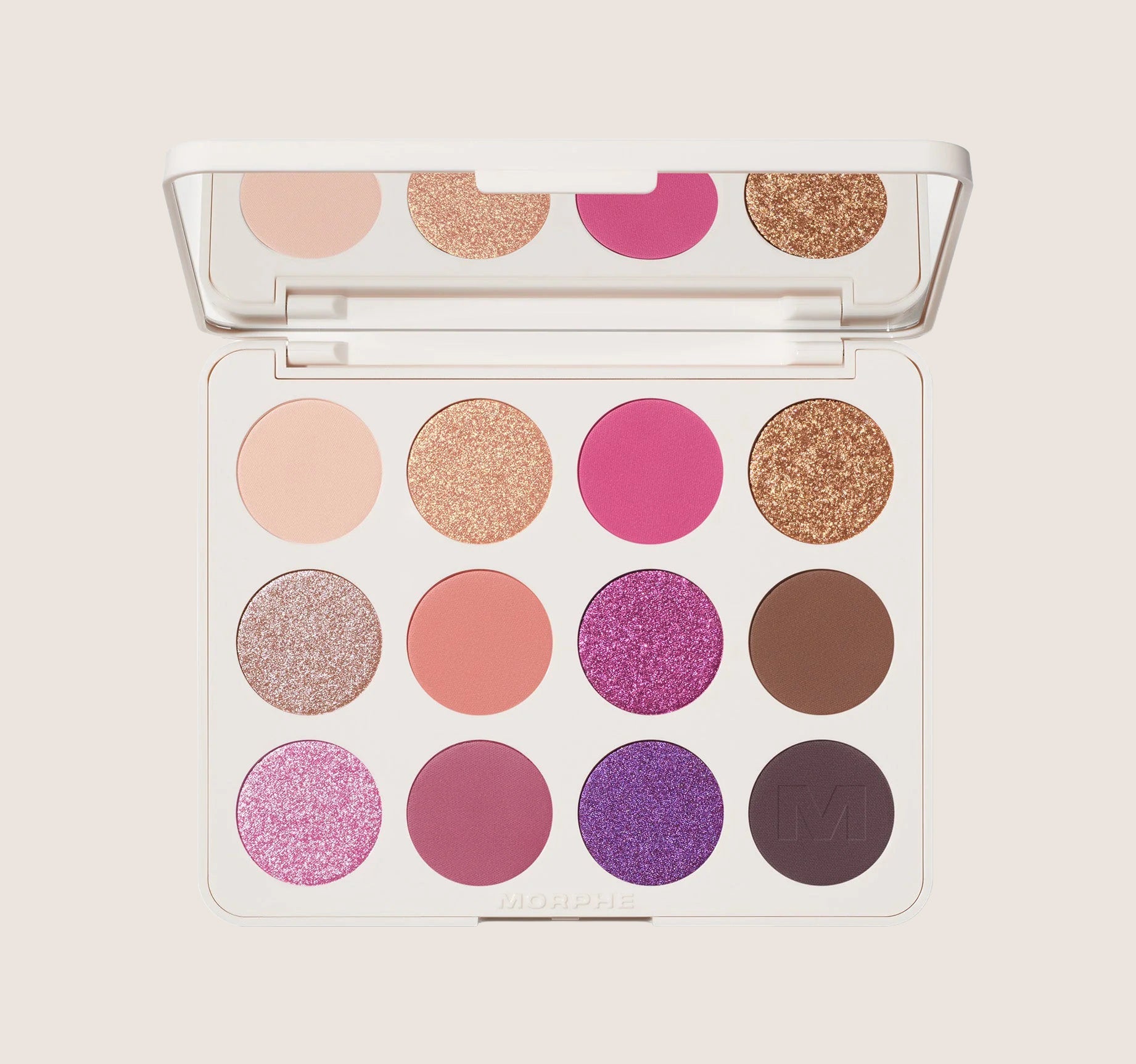 Morphe ChromaPlus 12-Pan Eyeshadow Palette Pigmented