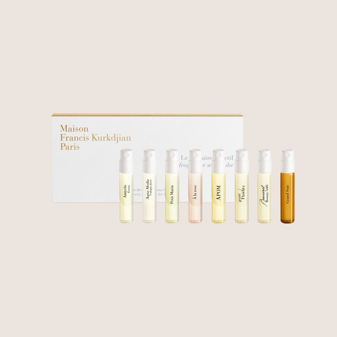 Maison Francis Kurkdjian Women's Mini Fragrance Wardrobe for Her Compact Discovery Multi-Fragrance Gift Set