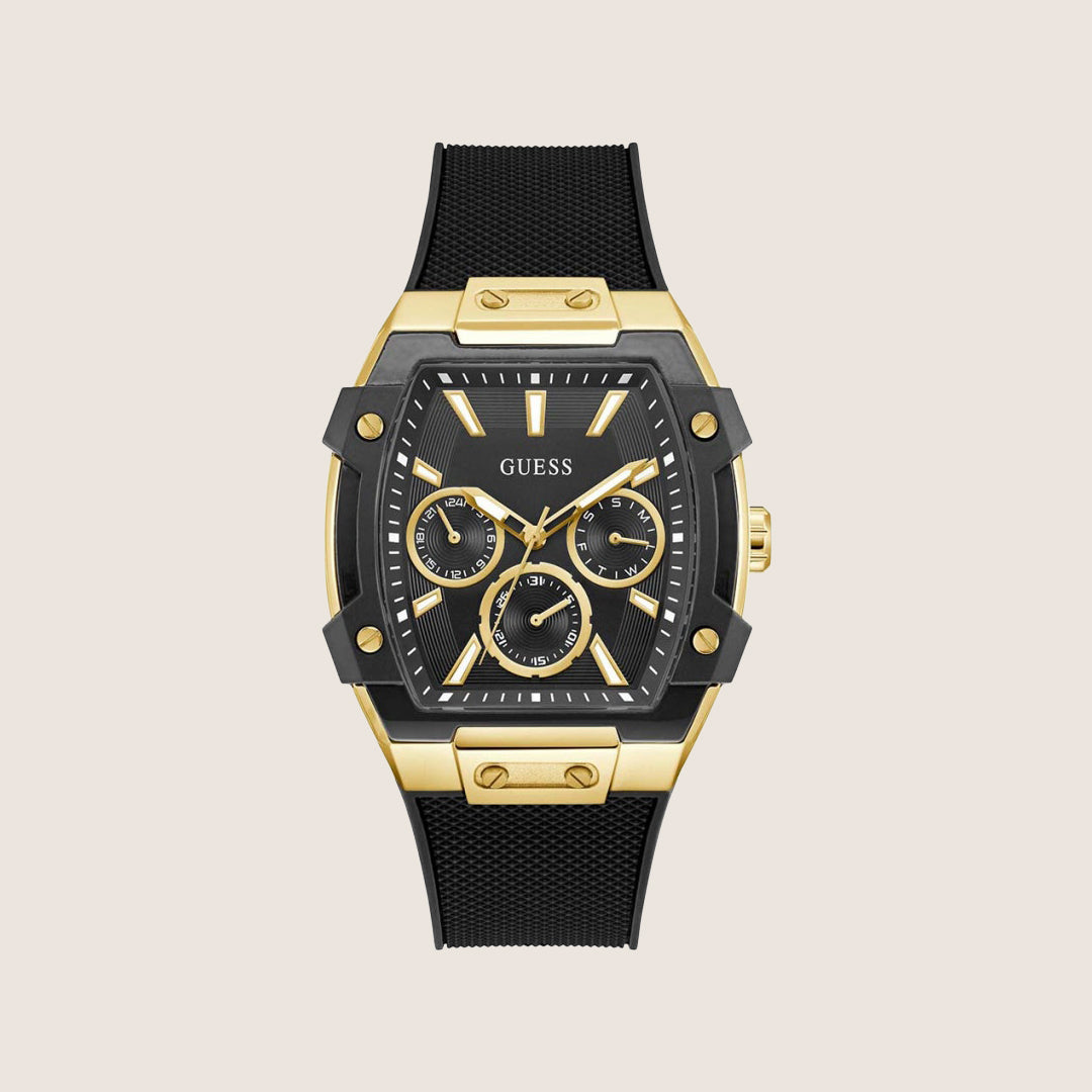 Guess Mens Phoenix Watch Black Dial GW0956G2