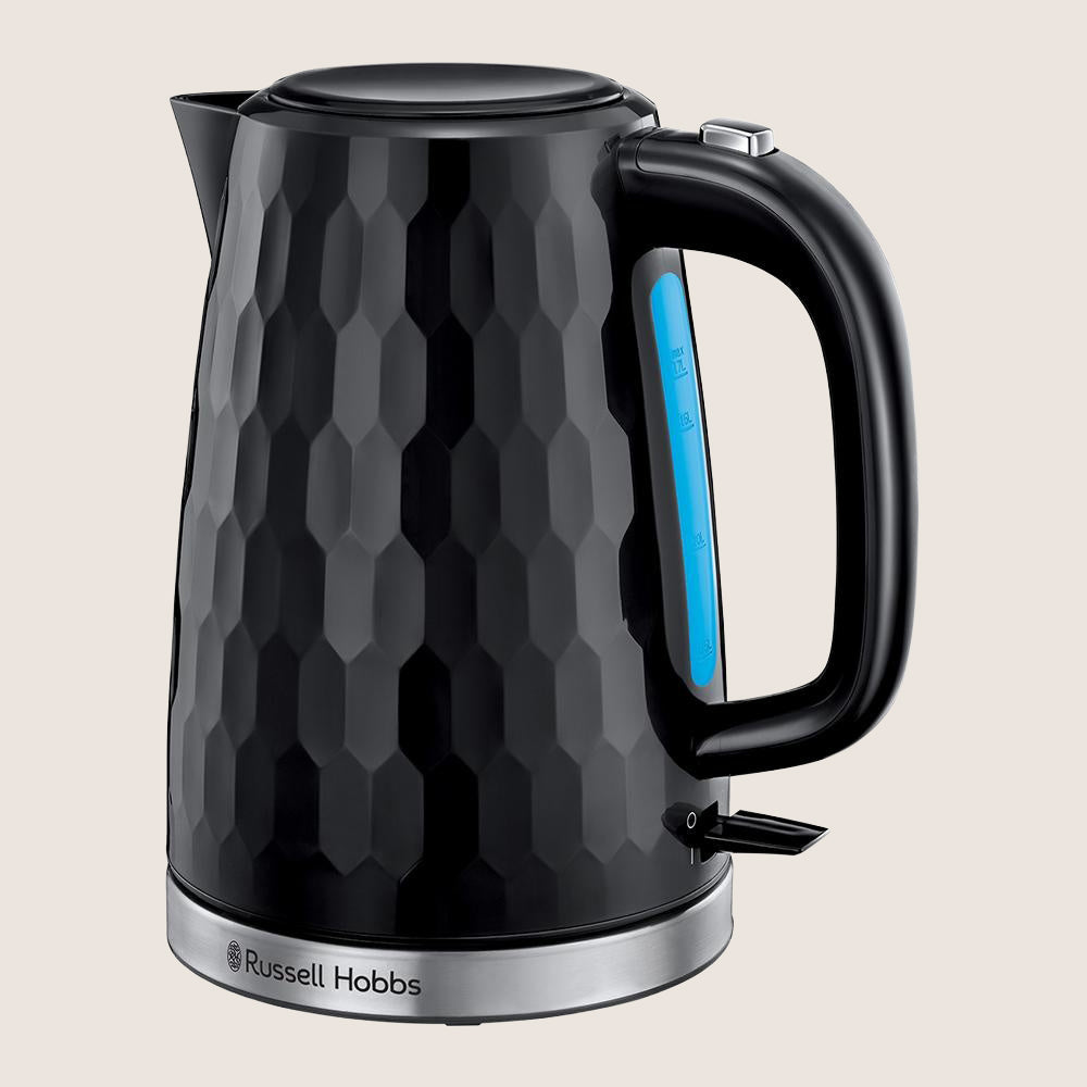 RUSSELL HOBBS Honeycomb 26051 Jug Kettle with Honeycomb Texture 1.7L - Black