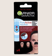 Garnier Pure Active Anti-Blackhead Charcoal Nose Strips Pack of 4