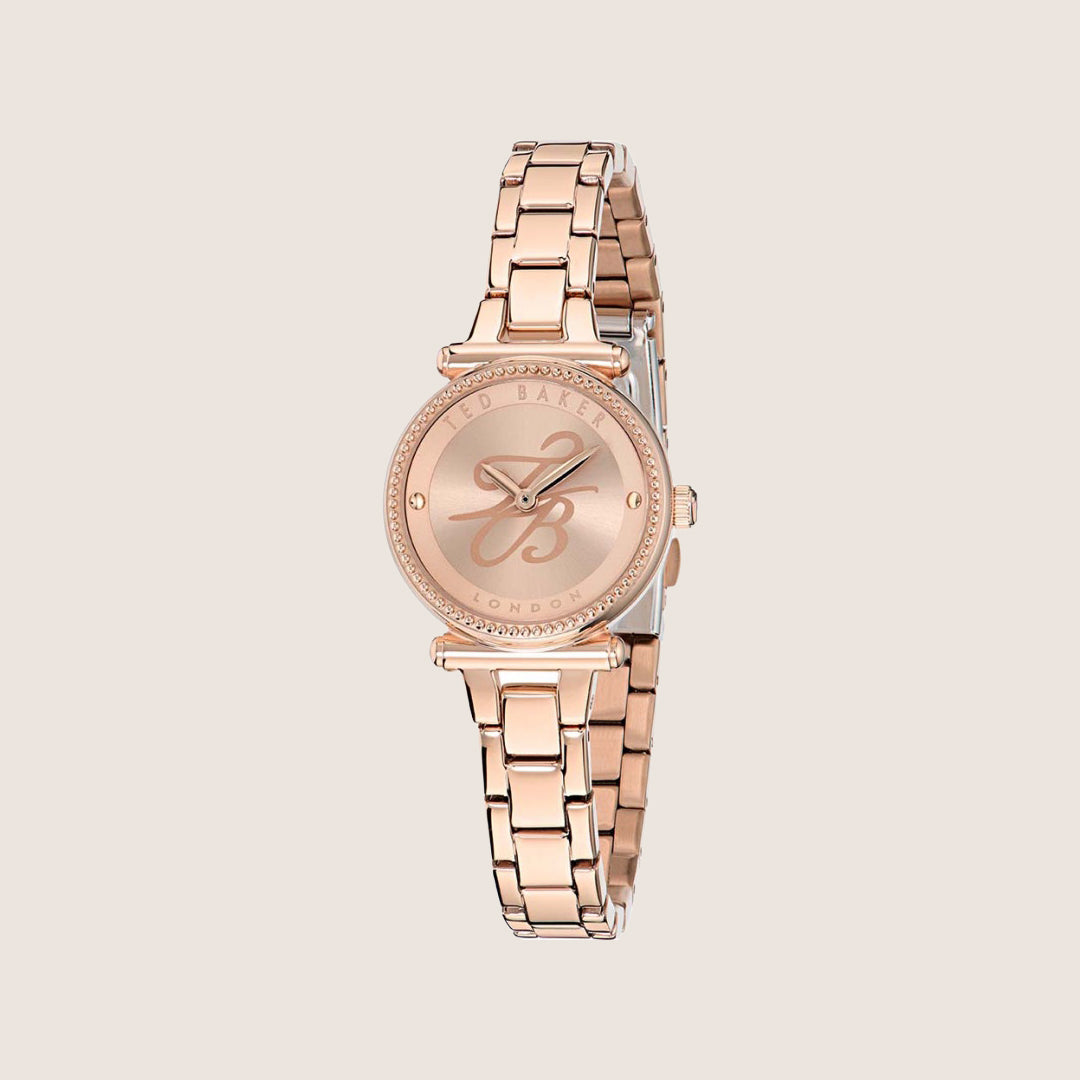 Ted Baker Ladies Jolyye Rose Gold Bracelet Watch BKPJLF501