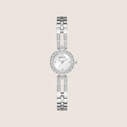 Guess Women's Cassidy Watch Crystal-Set Silver Dial GW1016L1