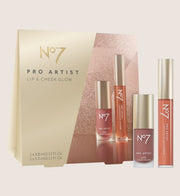 No7 Pro Artist Lip & Cheek Glow Beauty Gift Set For Her