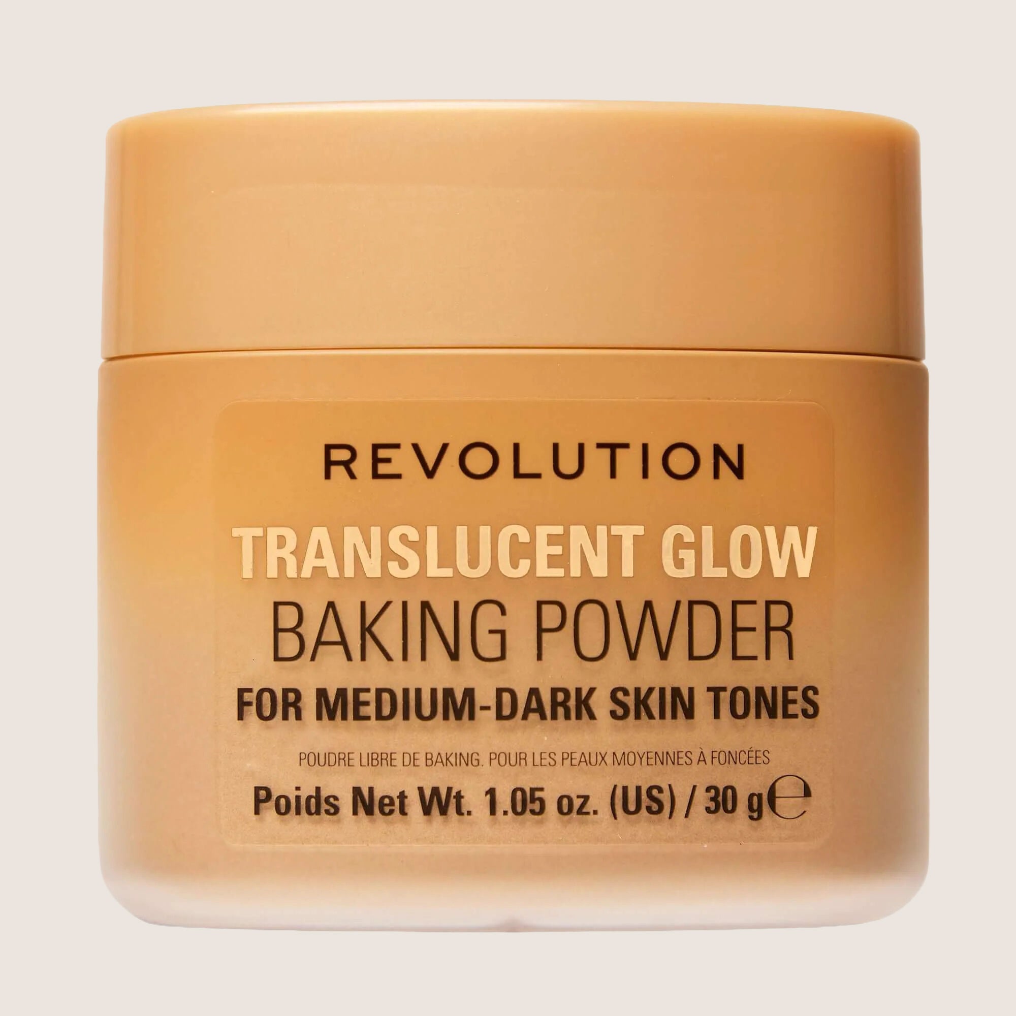 Revolution Translucent Glow Loose Baking Powder Ultra-Fine Texture