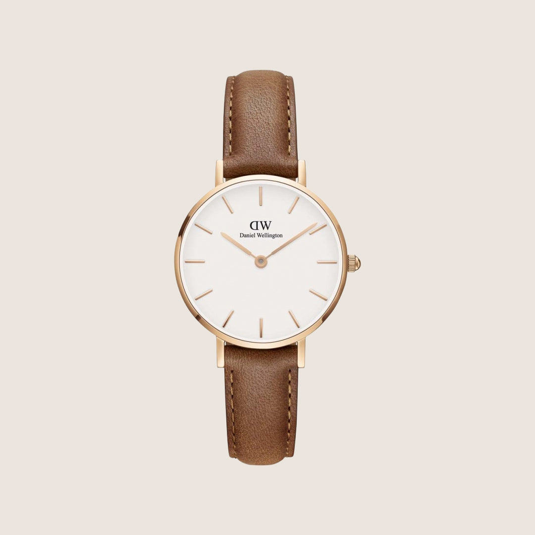 Daniel Wellington Women's Petite Durham Rose Gold White Dial Watch DW00100228