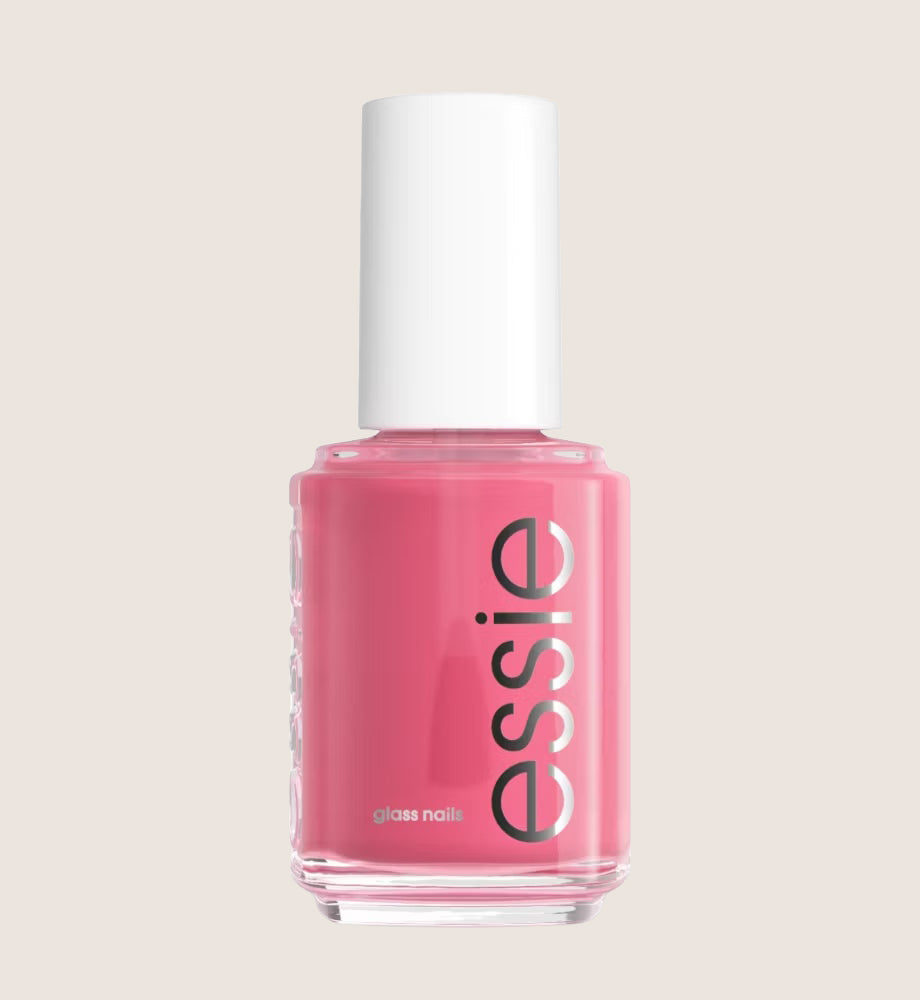 Essie Glass Nails Cin Cin, Soft Pink Nail Polish, Sheer Finish, Vibrant Color 13.5ml