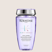 Kérastase Blond Absolu, Hydrating Illuminating Shampoo, For Highlighted and Grey Hair, With Hyaluronic Acid, Bain Lumiere Hydrating Formula 250ml