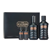 THE FACE SHOP The Black Bomb Set (Toner 140ml+Emulsion 130ml+Toner 32ml+Emulsion 32ml)