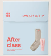 Sweaty Betty After Class Socks & Foot Cream Bath & Body Gift Set For Her