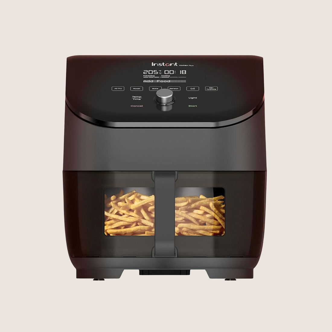 INSTANT POT Vortex Plus ClearCook Air Fryer with Dehydrate 5.7L - Black