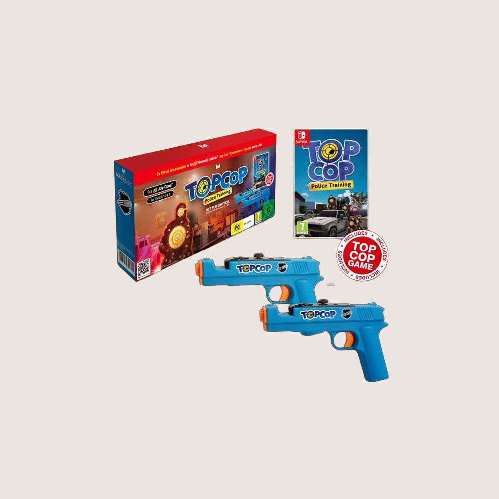 MaxxTe Top Cop: Police Training Game & Gun Kit (Maxx Tech | Nintendo Switch 2)
