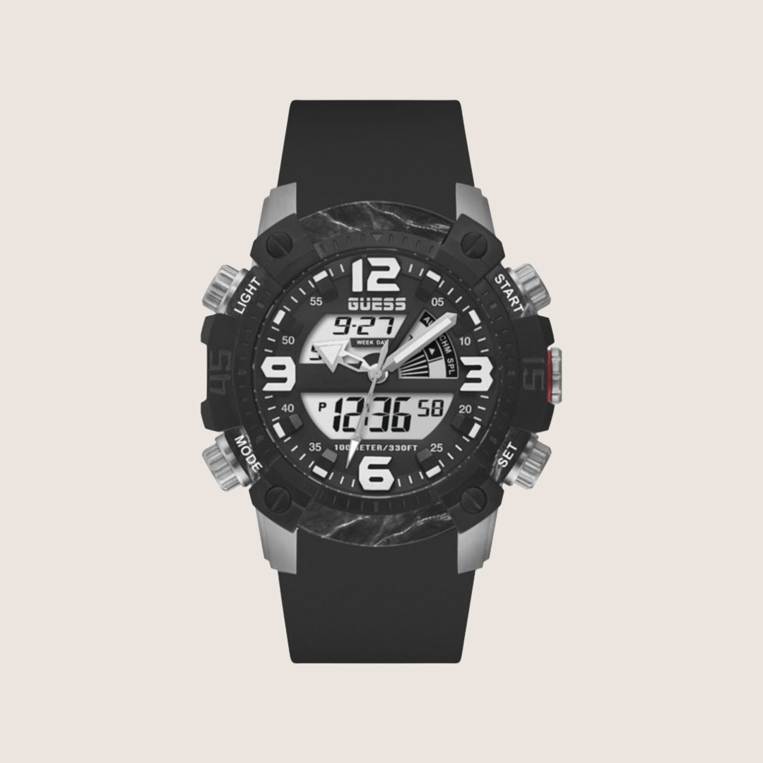 Guess Mens Watch Black Dial GW0421G1