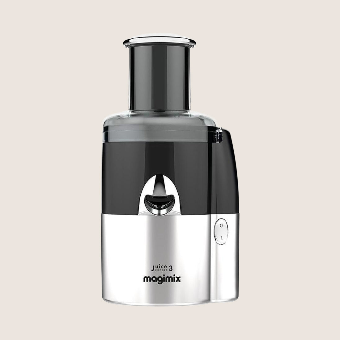 Magimix Expert 3 Juicer 400W with 7 Accessories - Black & Matt Chrome