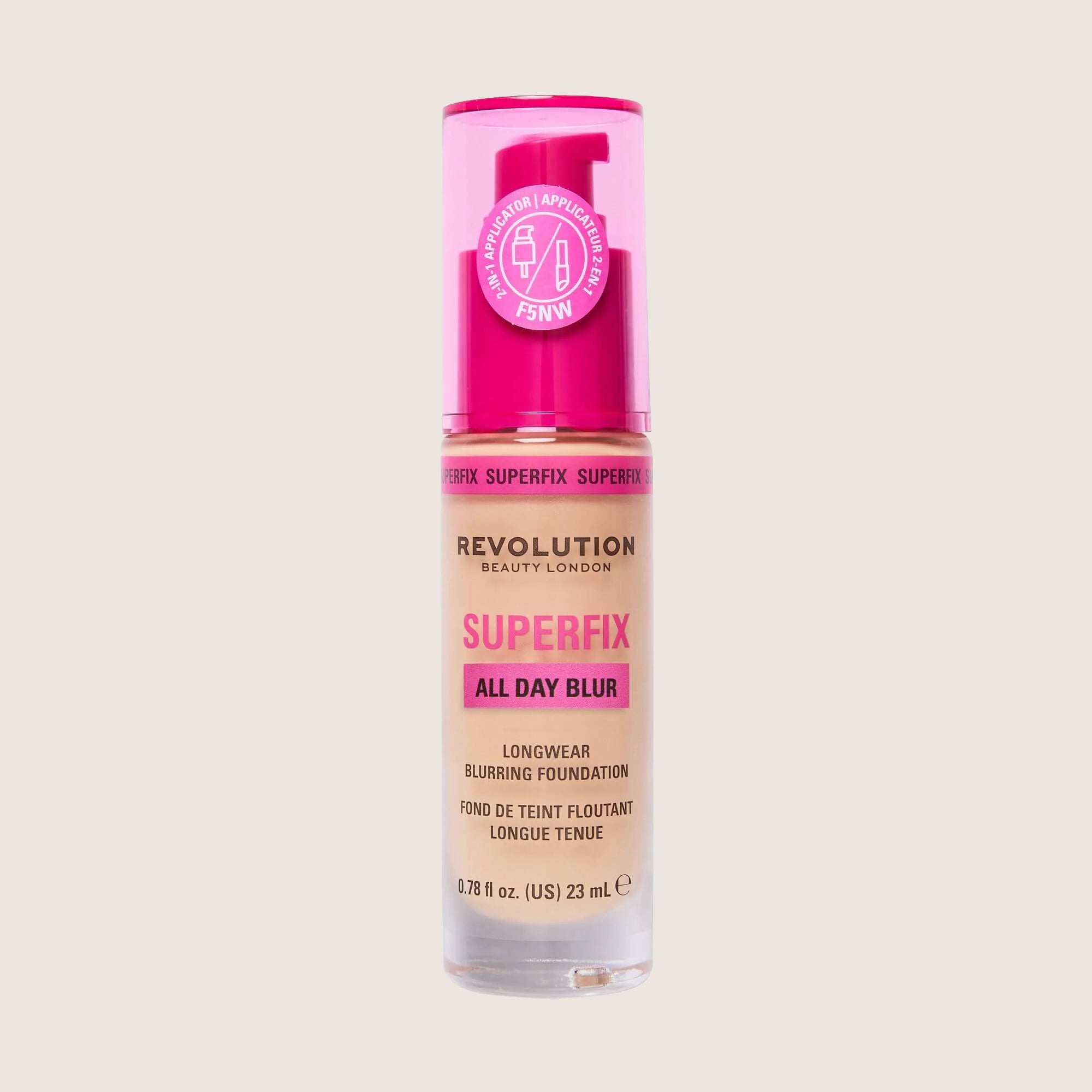 Revolution Superfix Blur Longwear Foundation Flawless Base