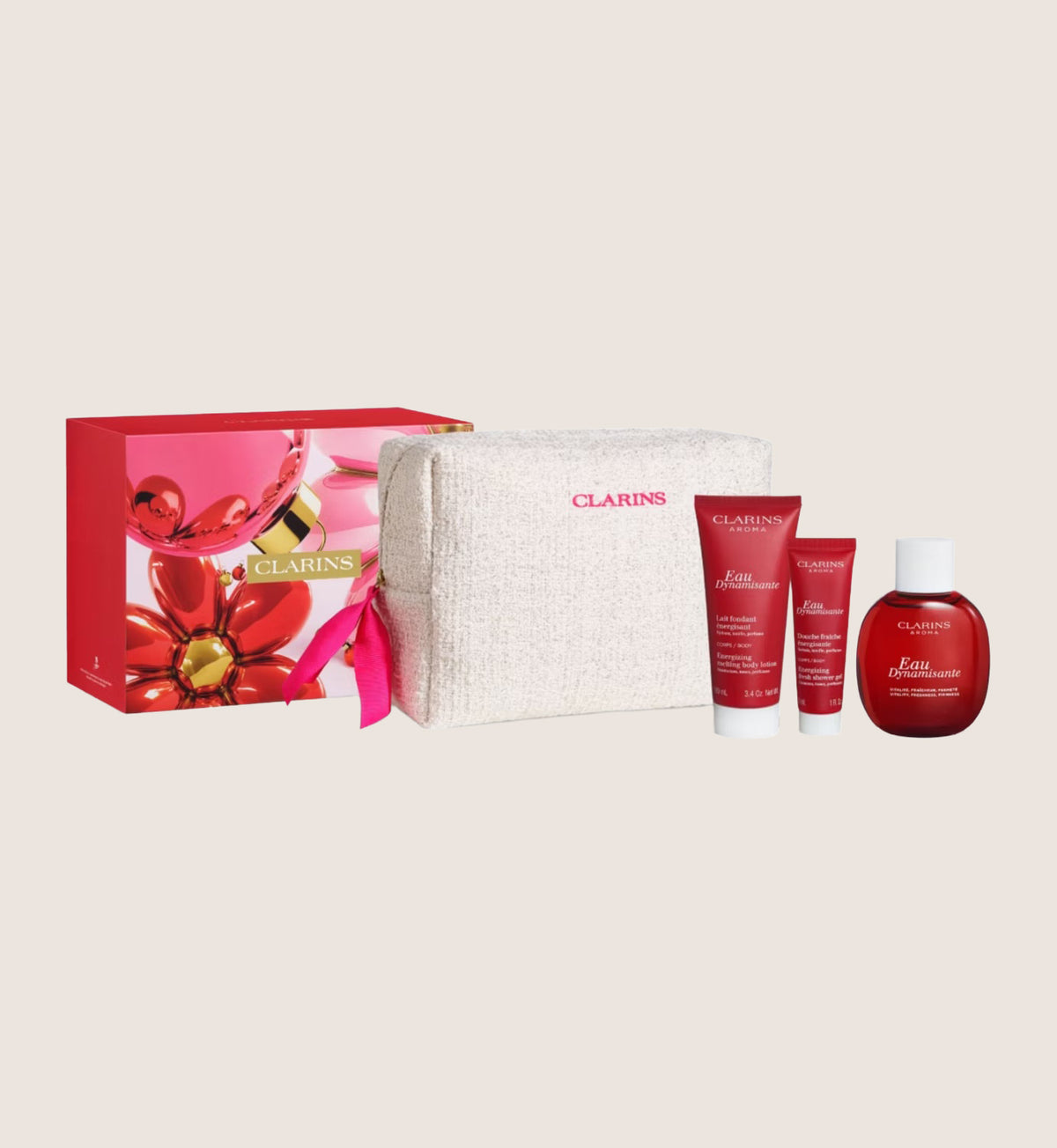 Clarins Eau Dynamisante Collection 3 Piece Fragrance Gift Set For Her