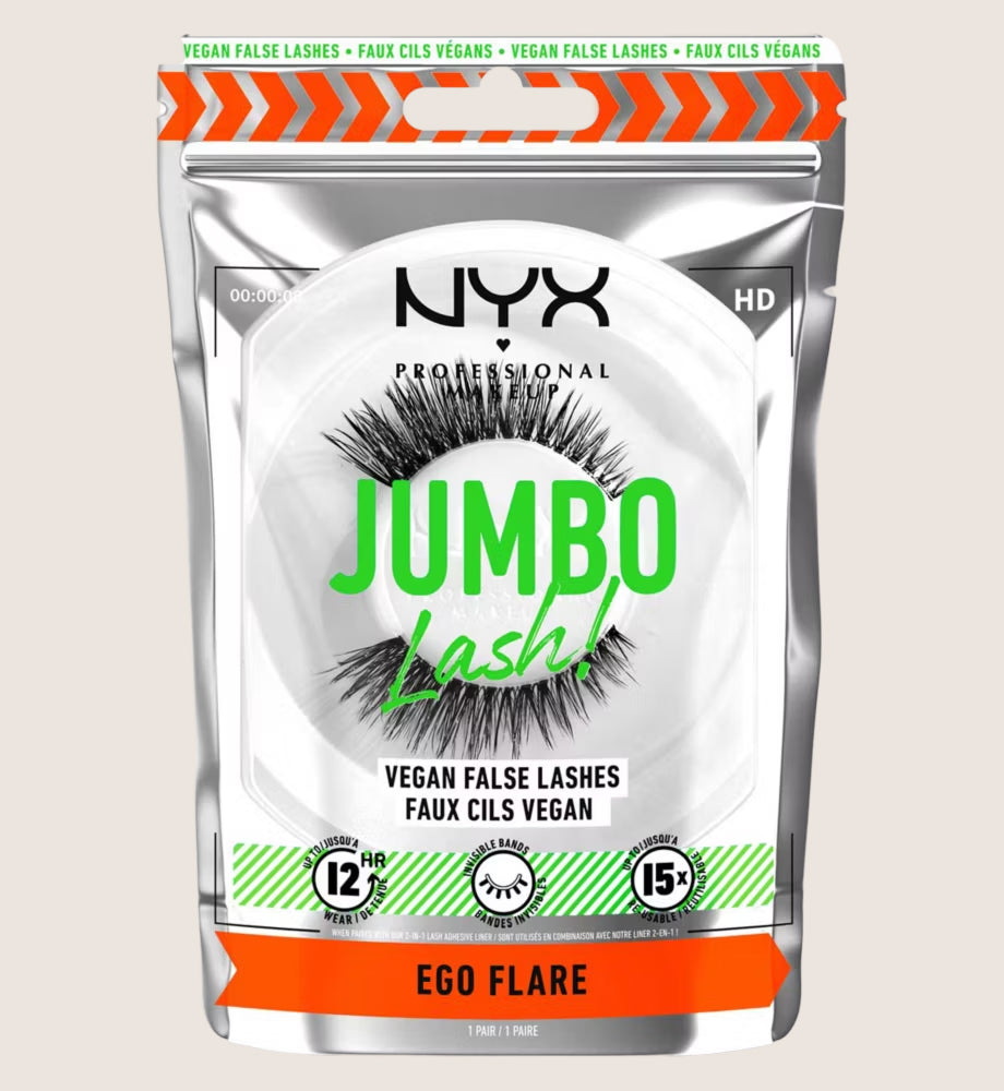 NYX Professional Makeup Jumbo Lash Vegan False Lashes 2 Ego Flare