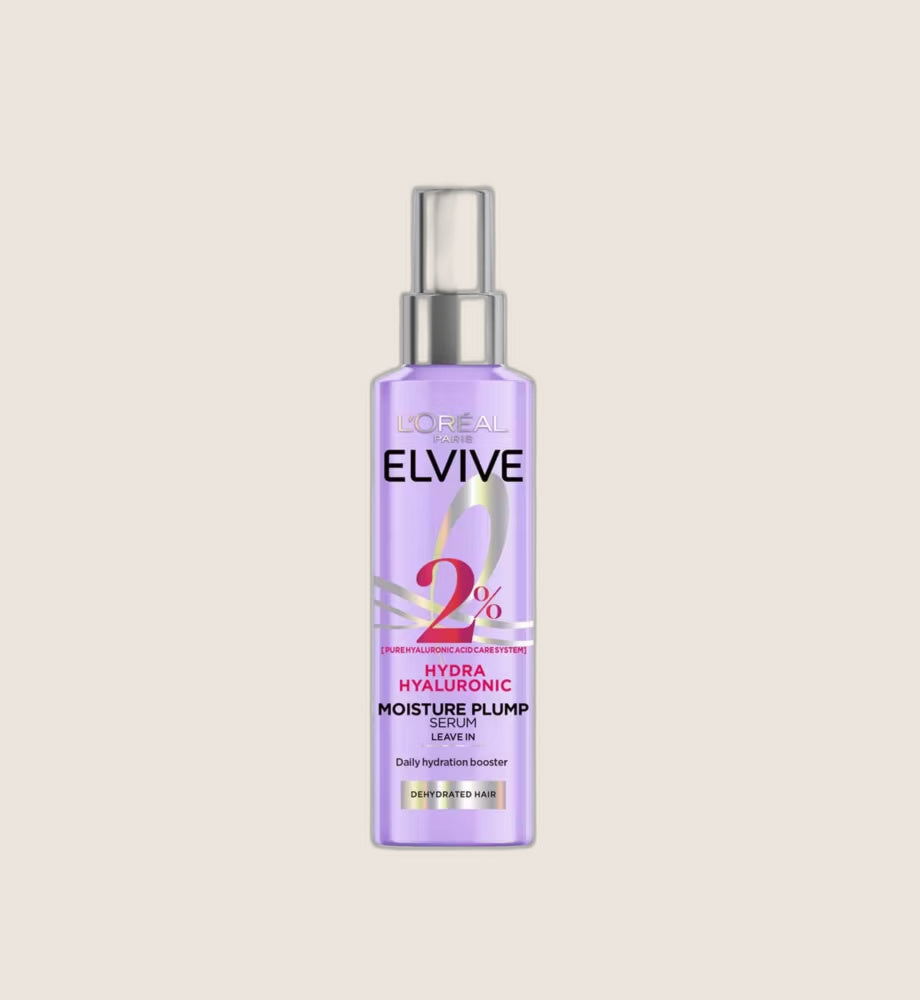 L'Oréal Elvive Hydra Hyaluronic 2% Hair Serum with Hyaluronic Acid for Dry Hair