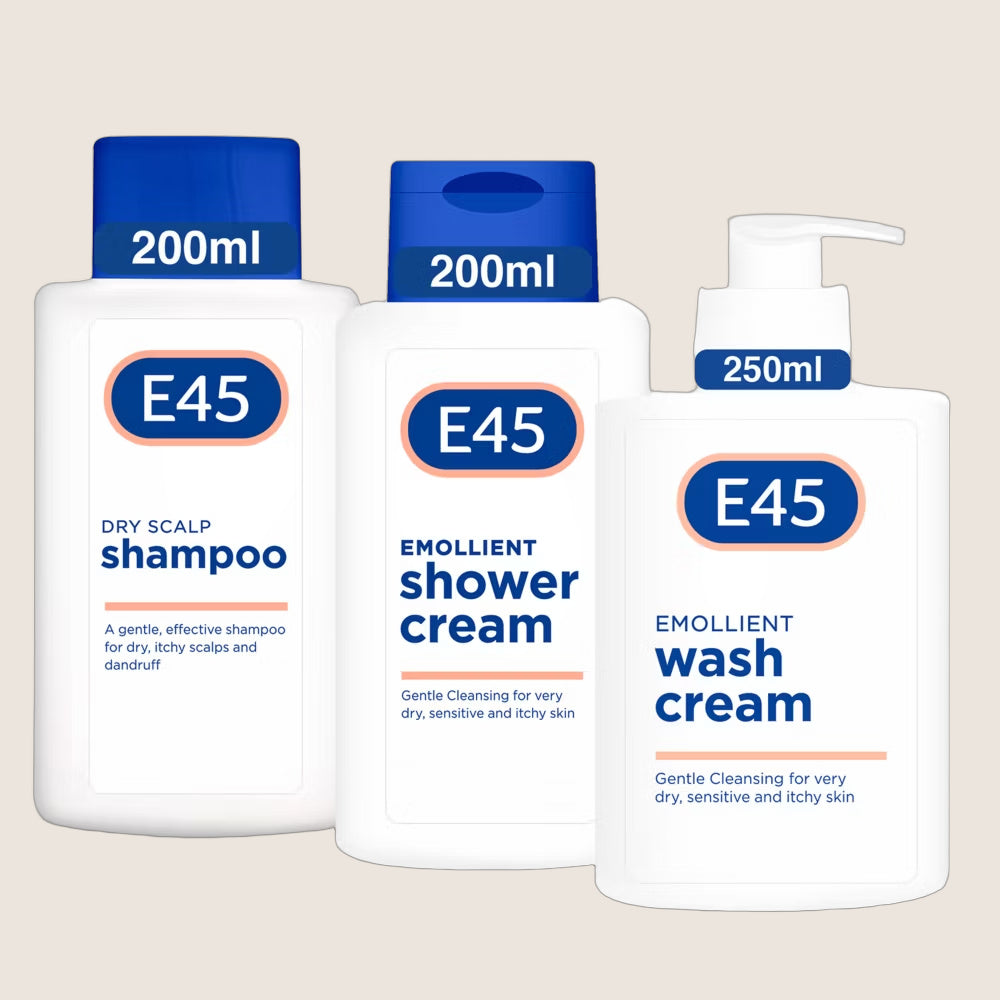 E45 Dry & Sensitive Skin Shower bundle