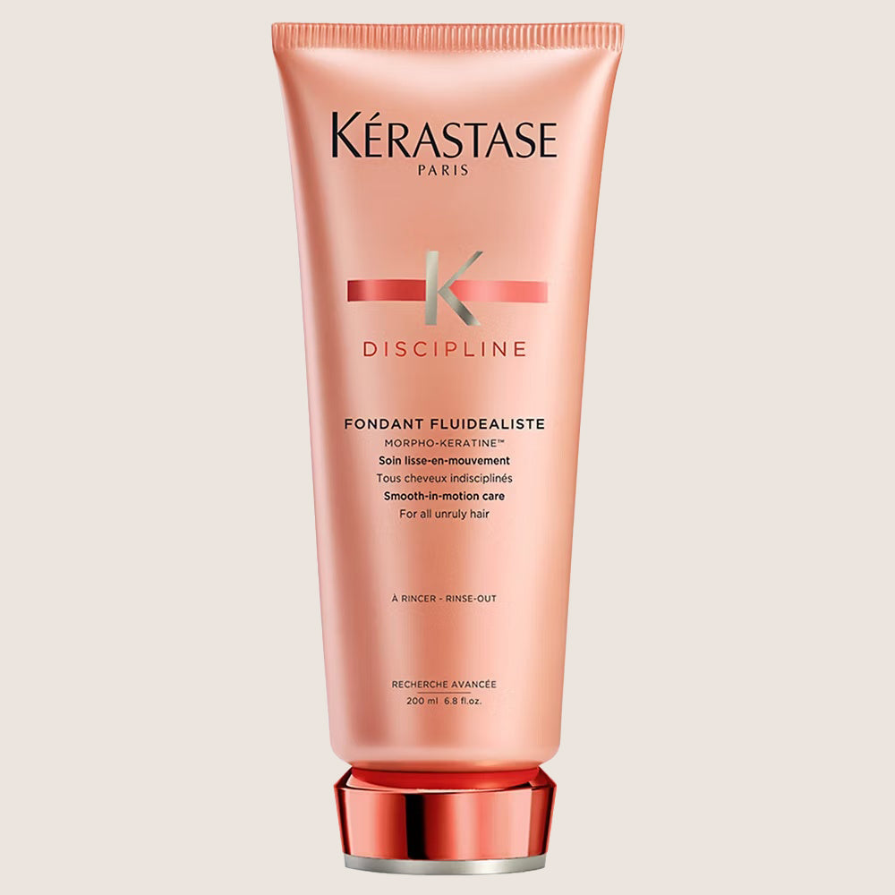 Kérastase Discipline, Smoothing Anti-Frizz Conditioner, For Unruly Hair, Fondant Fluidéaliste, Conditioning Care 200ml