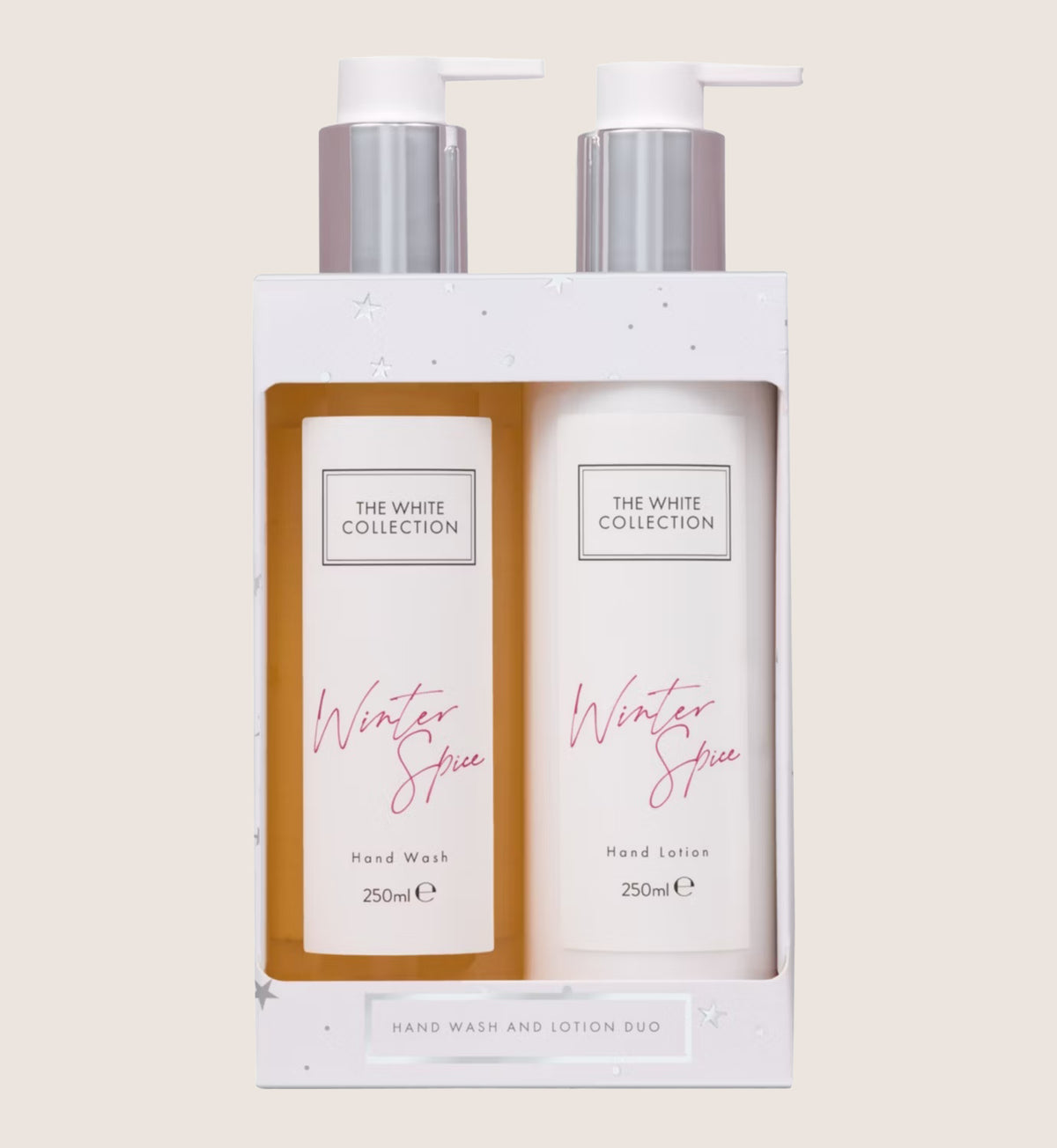 The White Collection Winter Spice Hand Duo Bath & Body Gift Set For Her